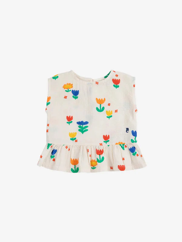 Baby Garden Party all over woven blouse | Multicolor