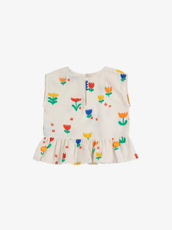 Baby Garden Party all over woven blouse | Multicolor