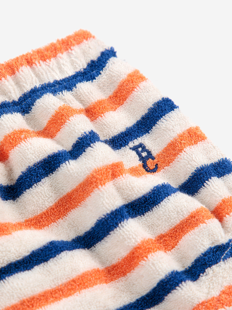 Baby Striped terry cloth bloomer | Multicolor