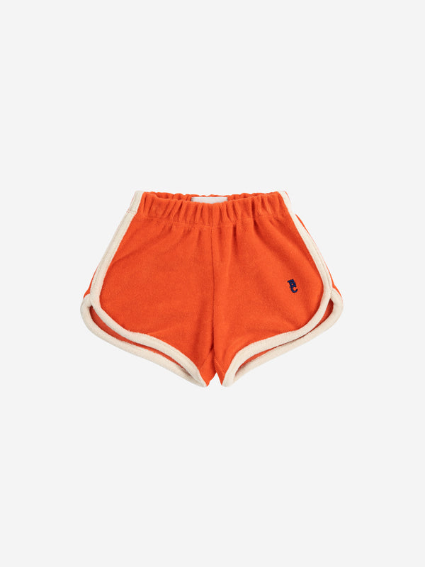 Baby Terry cloth shorts | Red