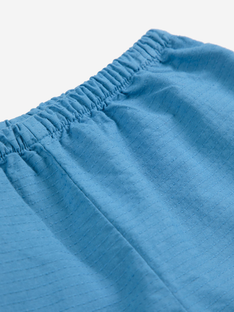 Baby Smiling woven shorts | Blue