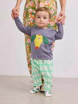 Baby Lucky Fish all over woven harem pants | Light Green