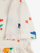 Baby Garden party all over woven dress | Offwhite