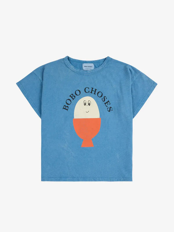 Morning Egg T-shirt | Light Blue