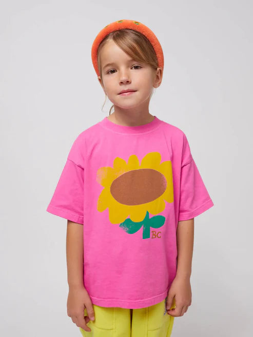 Sunflower T-shirt | Fuchsia