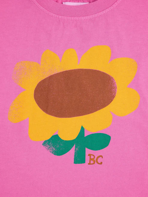 Sunflower T-shirt | Fuchsia