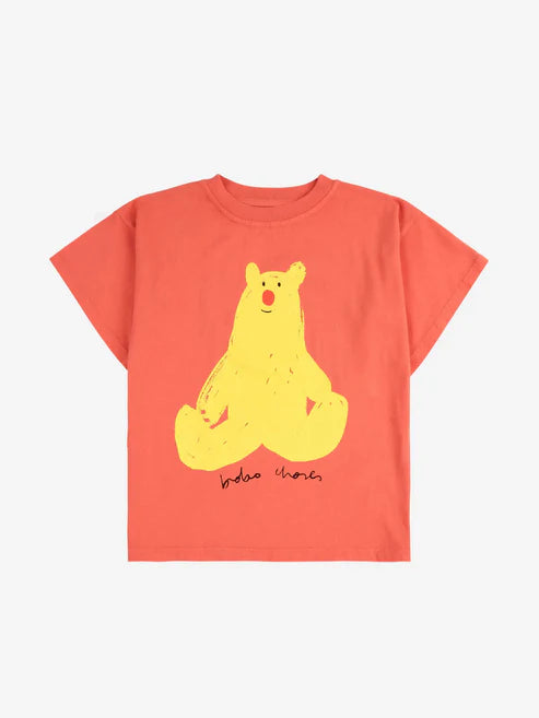 Hug Me Bear T-shirt | Red