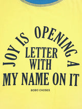 Joy Is T-shirt | Light Yellow