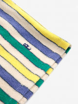 Multicolor Stripes terry cloth bermuda shorts | Offwhite