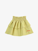 Vichy ruffle skirt | Multicolor