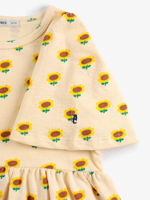 Sunflower all over dress | Offwhite