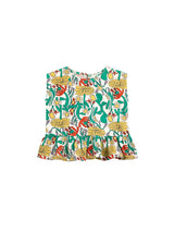 Color Herbalist All Over Woven Blouse