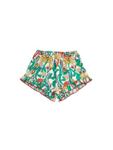 Color Herbalist All Over Ruffled Shorts