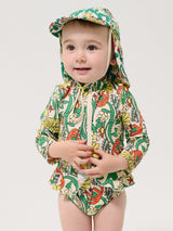 Color Herbalist All Over Swim Overall