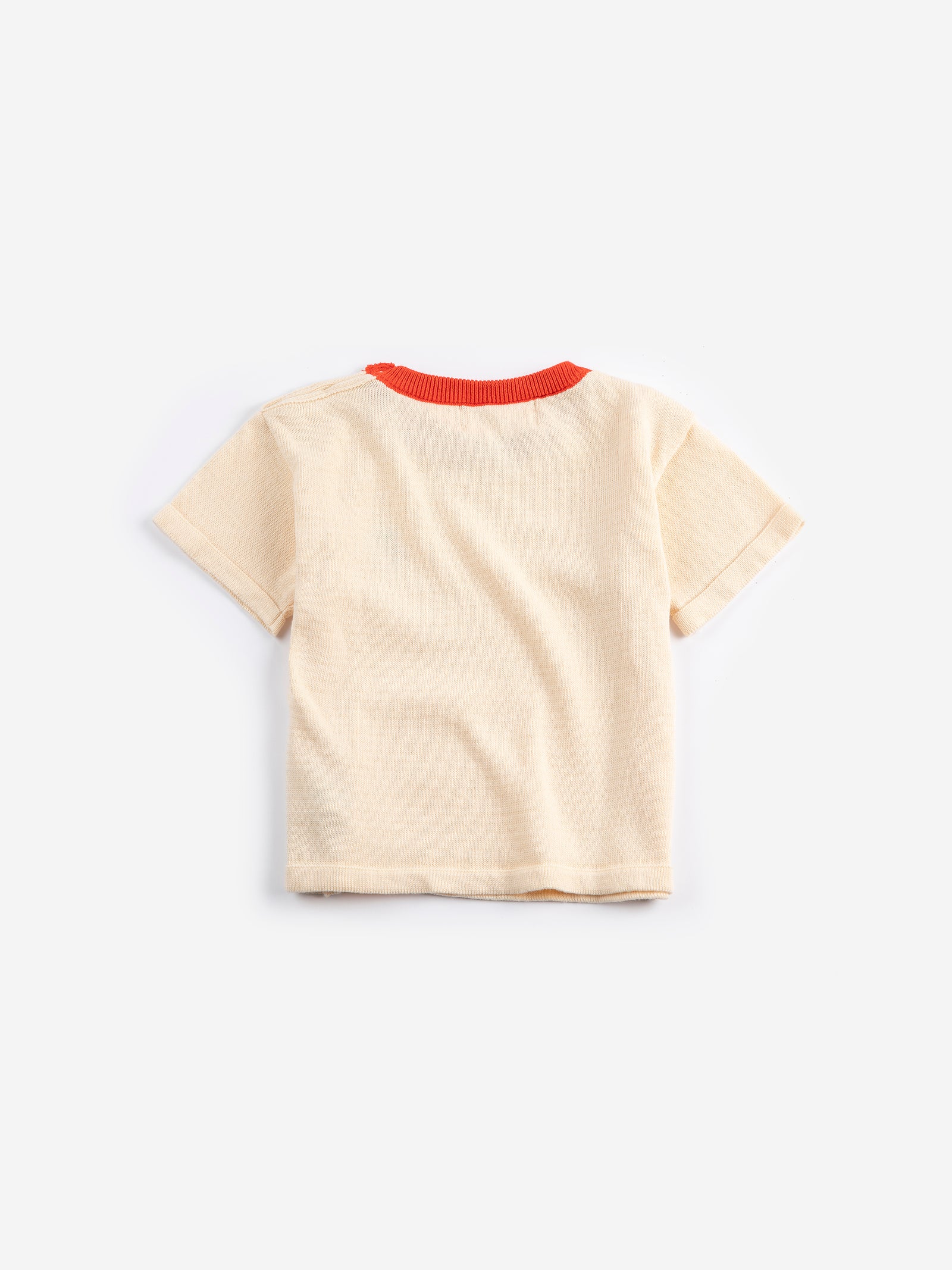 Pixel Strawberry Knitted T-Shirt | Marigold Modern Kids