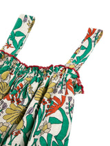 Color Herbalist All Over Woven Top