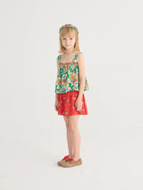 Color Herbalist All Over Woven Top