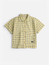 Spicy Window Pane Woven Shirt