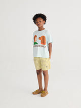 Spicy Window Pane Woven Bermuda Shorts