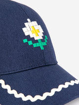 Pixel Daisy Twill Cap
