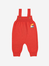 Bobo Choo Choo Knitted Overall | Red