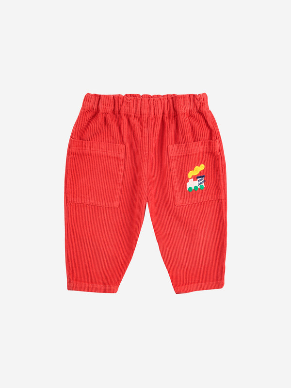 Bobo Choo Choo Corduroy Pants | Red