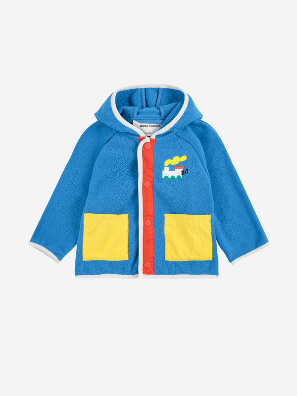 Bobo Choo Choo polar fleece jacket | Blue