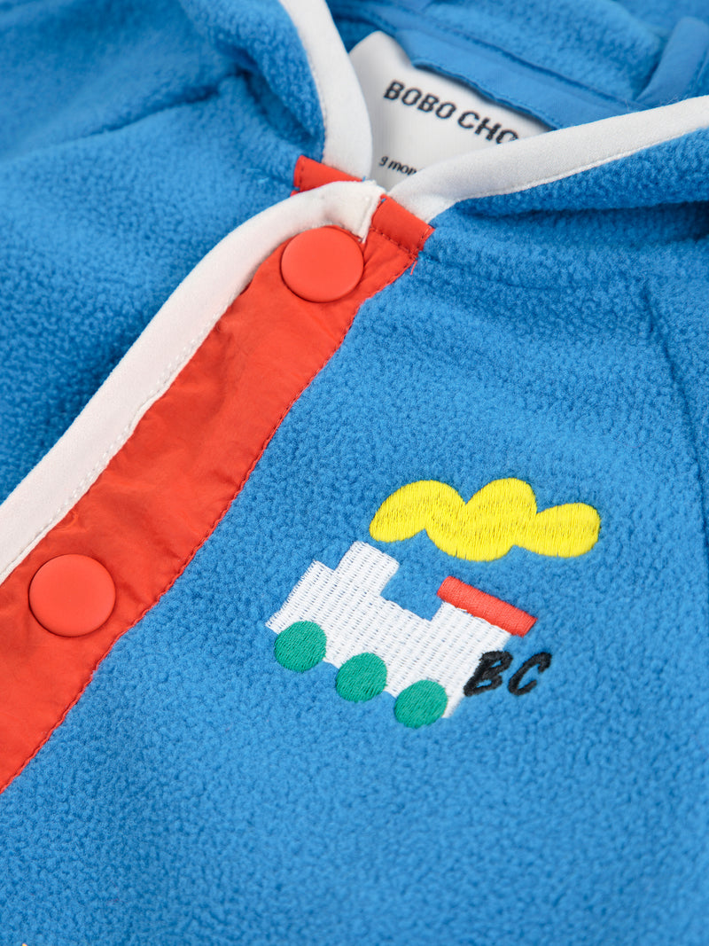 Bobo Choo Choo polar fleece jacket | Blue