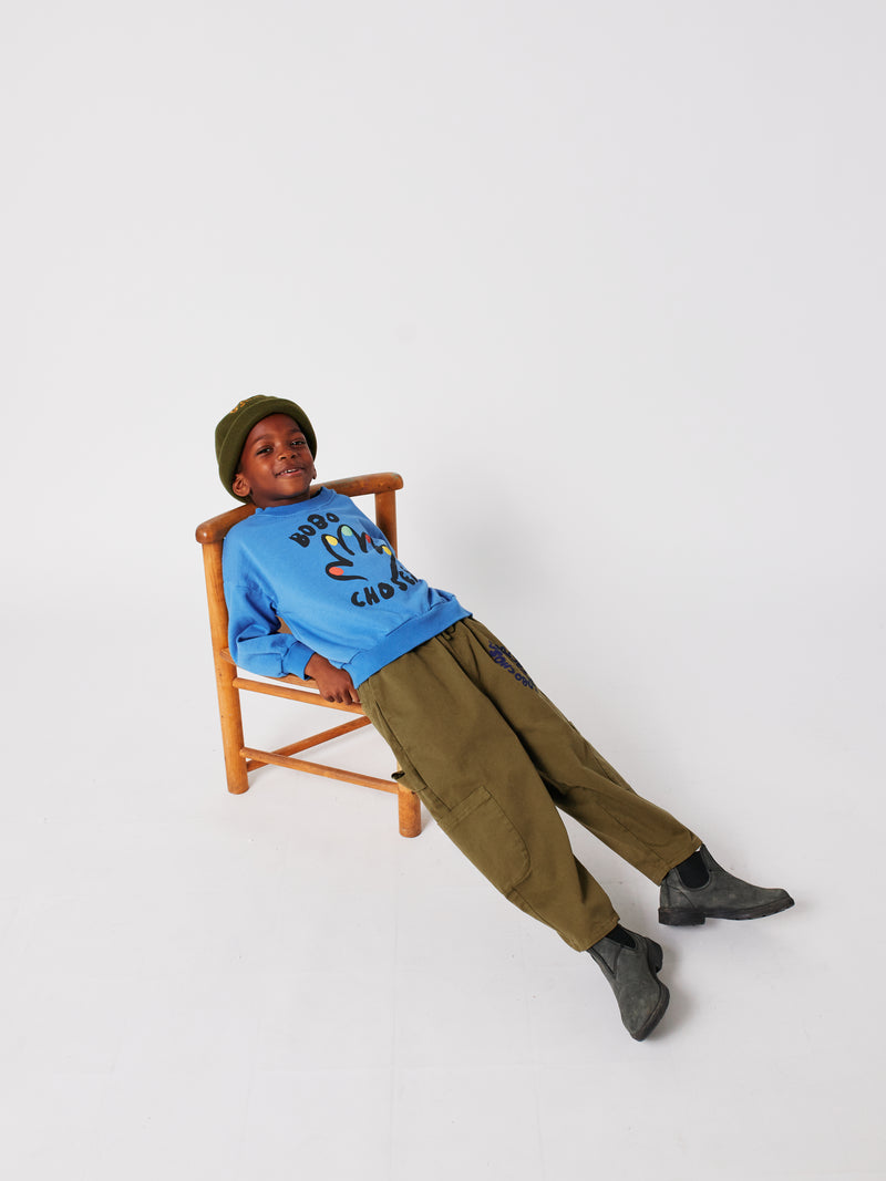 High Five Sweatshirt | Blue