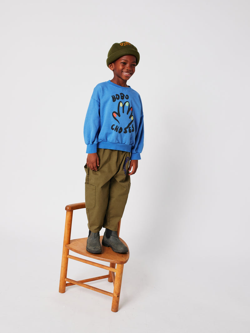 High Five Sweatshirt | Blue