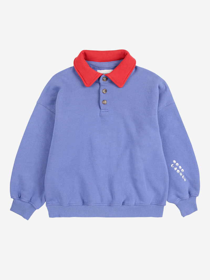 Bobo Choses Polo Sweatshirt | Purple