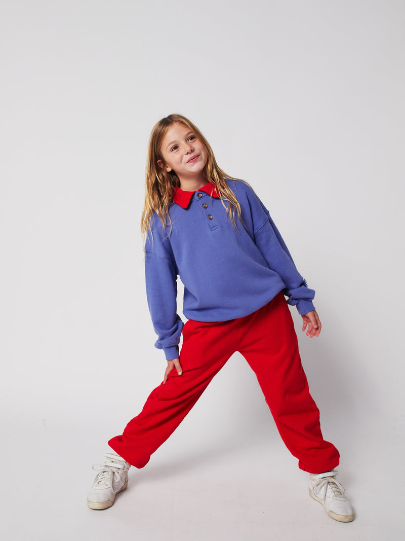 Bobo Choses Polo Sweatshirt | Purple
