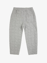Quilted Jogging Pants | Heather Grey