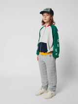 Quilted Jogging Pants | Heather Grey