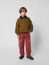 Bobo Choses Polo Sweatshirt | Khaki