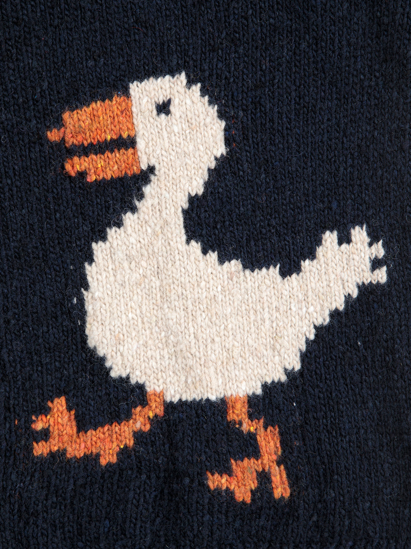 La Oca Cardigan | Navy Blue