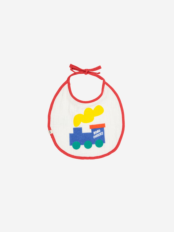 Bobo Choo Choo Bib Set | Navy Blue