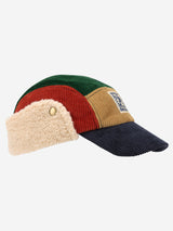 Mr. Pencil Corduroy Winter Cap | Multicolor