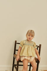 Baby Lula Embroidered Bloomer | Blush