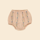 Baby Lula Embroidered Bloomer | Blush