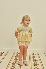 Baby Lula Embroidered Bloomer | Blush