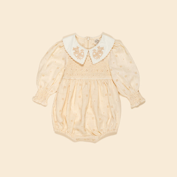 Carey Romper | Broderie