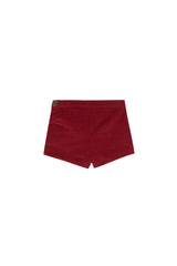 Burgundy Corduroy Short Pants Baby