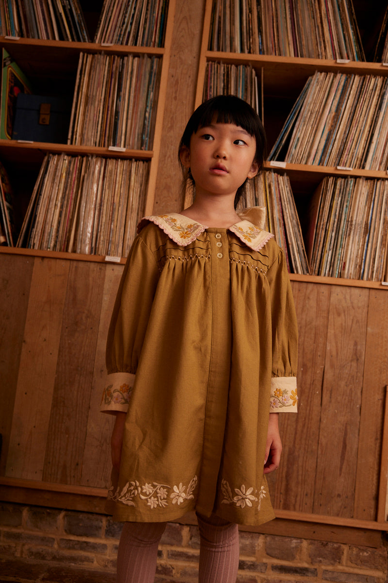 Bette Dress | Dried Moss