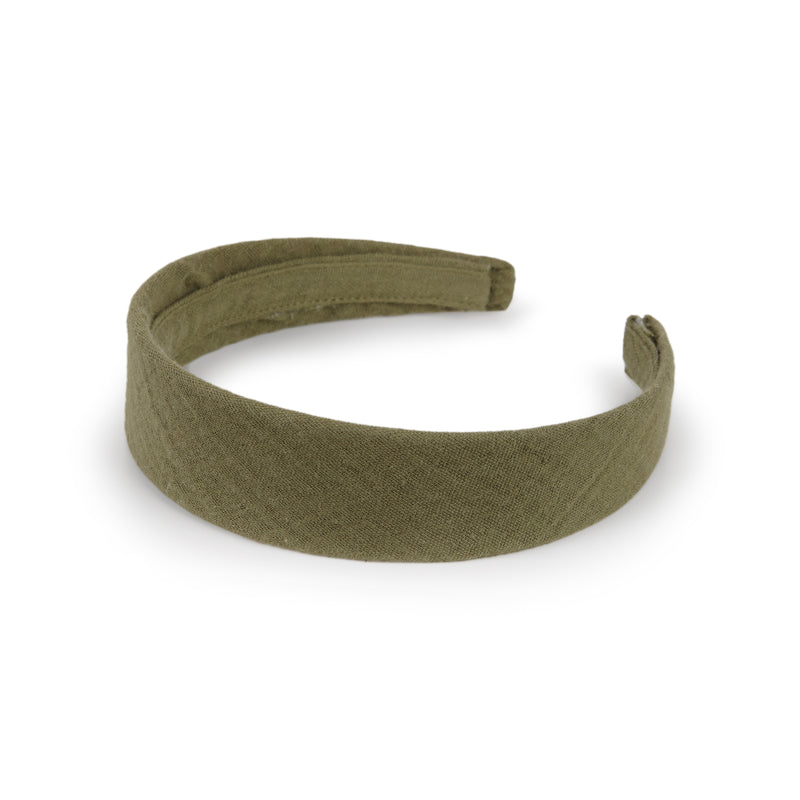 Green Antique Bambula Flat Headband