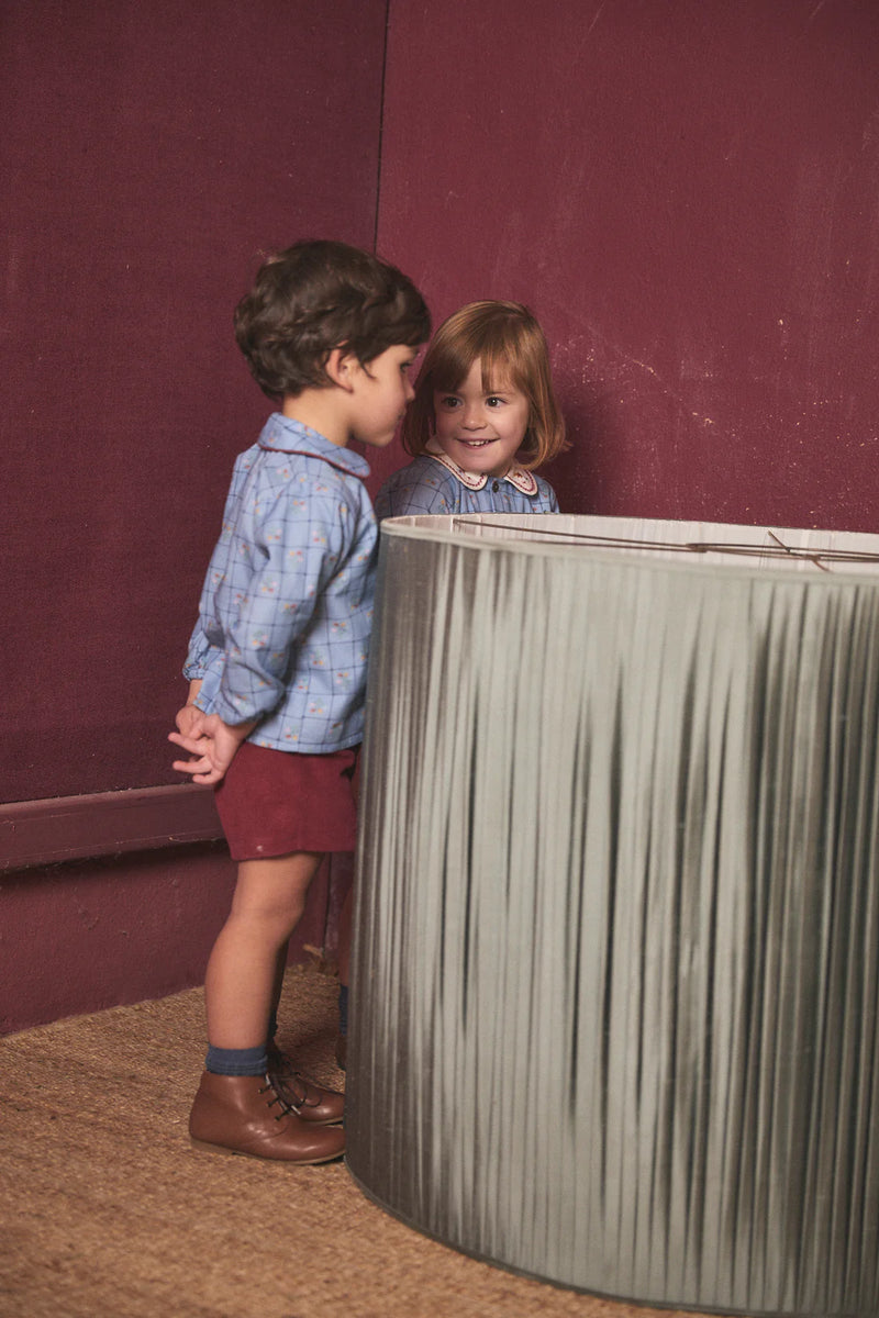 Burgundy Corduroy Short Pants Baby