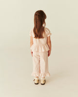 Blouse with Smock with Emb | Dusty Rose Comb