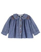 Blouse Smockee | Chambray