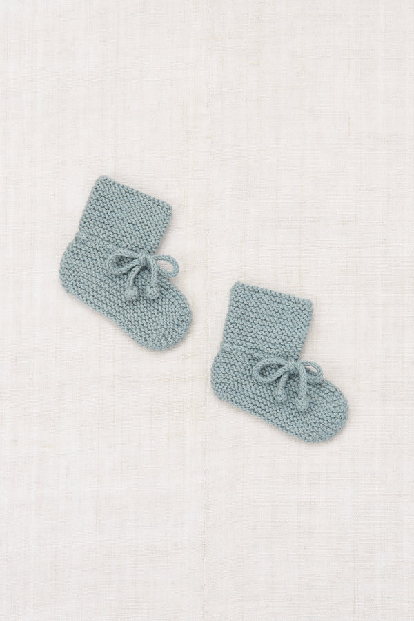 Baby Classic Booties | Overcast
