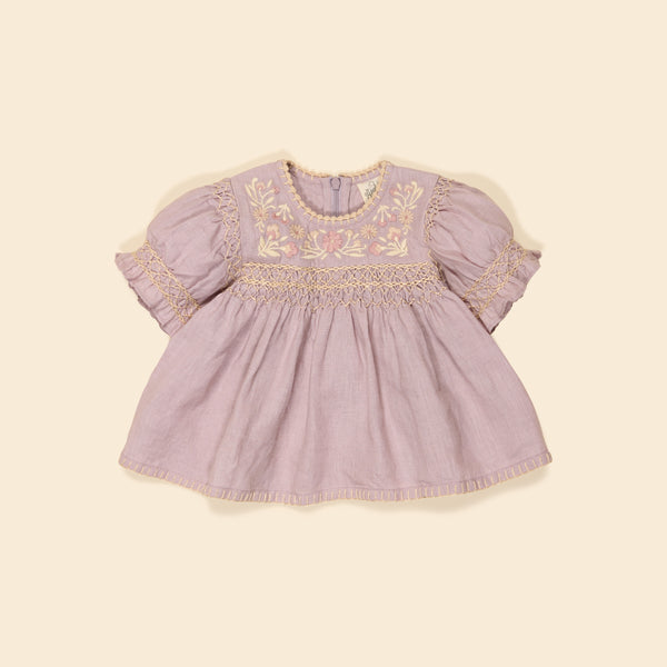 ワンピース Apolina FLORA DRESS MAYOLS STRIPE 2-3y Apolina – Marigold Modern Kids